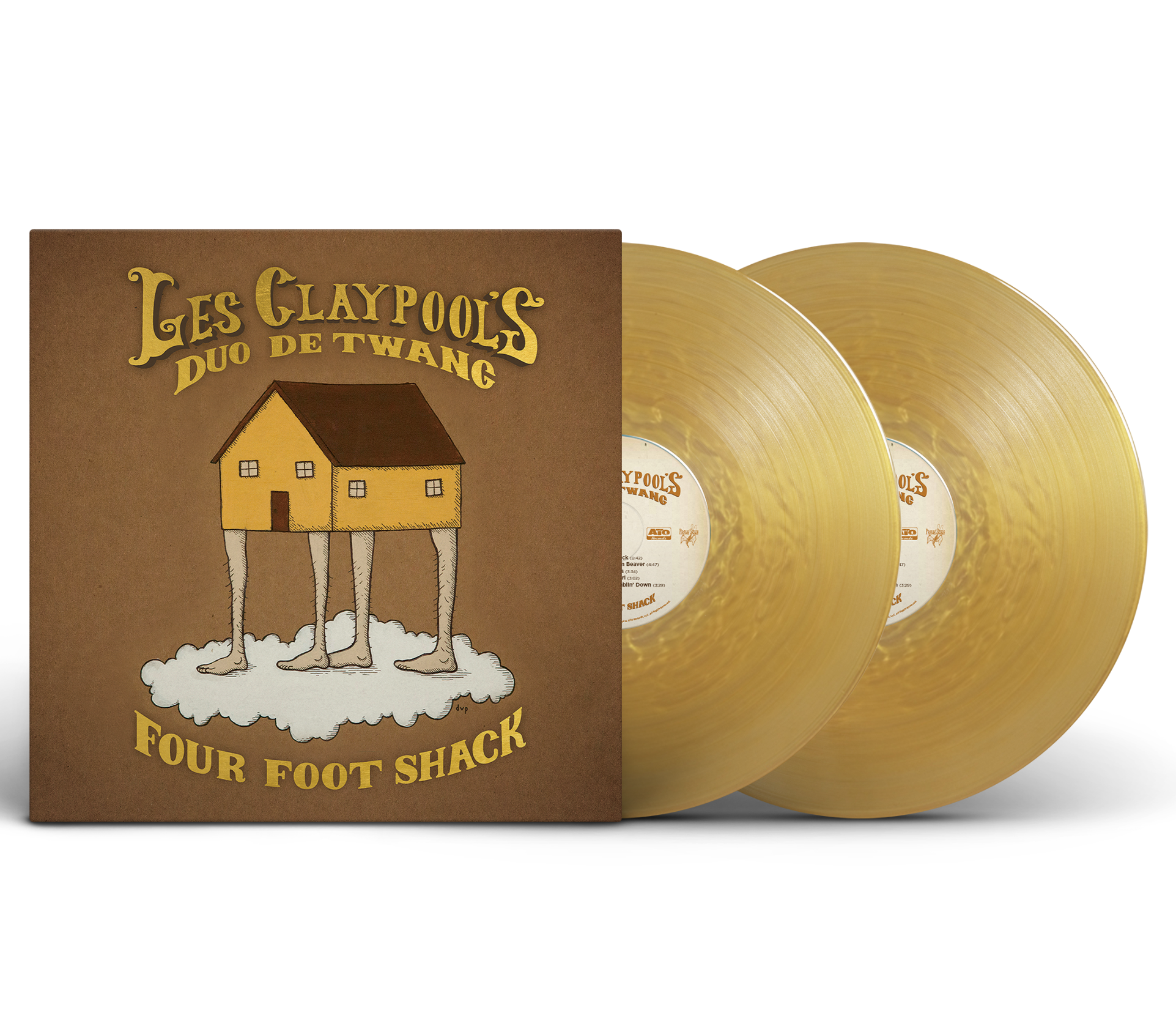 Les Claypool's Duo De Twang - Four Foot Shack [2xLP - Golden Nugget]