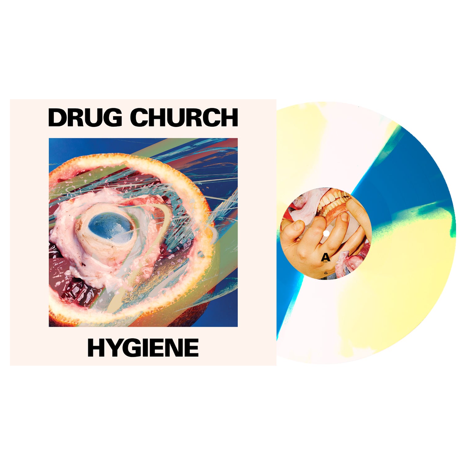 Drug Church - Hygiene [LP - Bone/Blue/Yellow Twist]