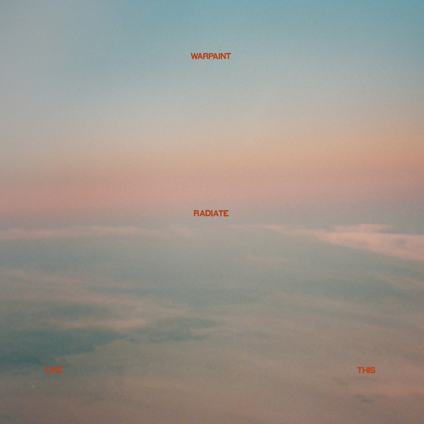 Warpaint - Radiate Like This [LP - Transparent Yellow]