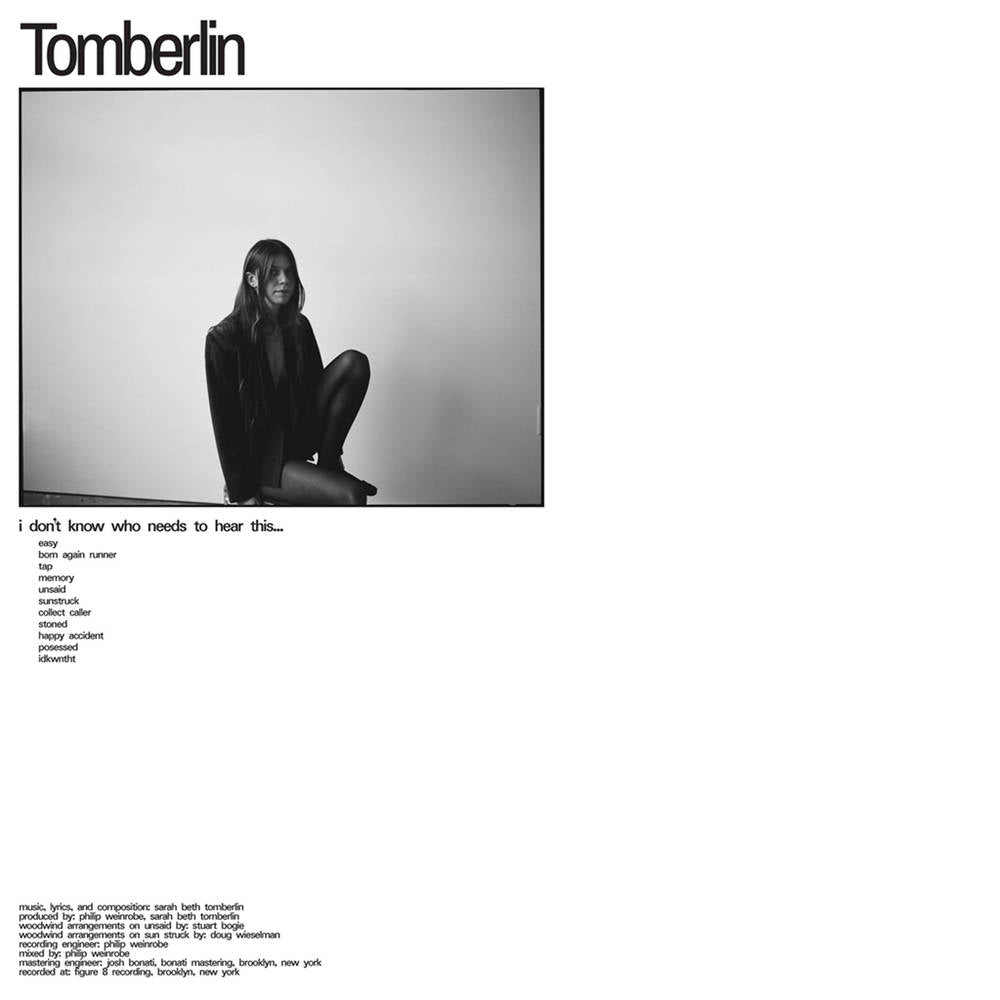 Tomberlin - I Don't Know Who Needs To Hear This... [LP - Sunstruck]
