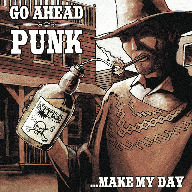 Various Artists - Go Ahead Punk...Make My Day [LP - Orange Splatter]