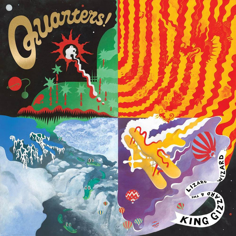 King Gizzard & The Lizard Wizard - Quarters! [LP - Recycled Black]
