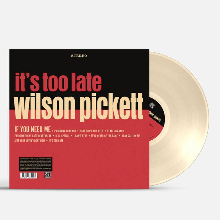 Wilson Pickett - It's Too Late [LP - Cream]