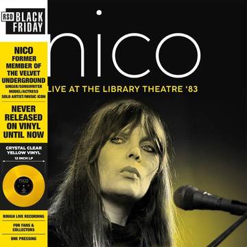 Nico - Live At The Library Theatre '83 [LP - Yellow]