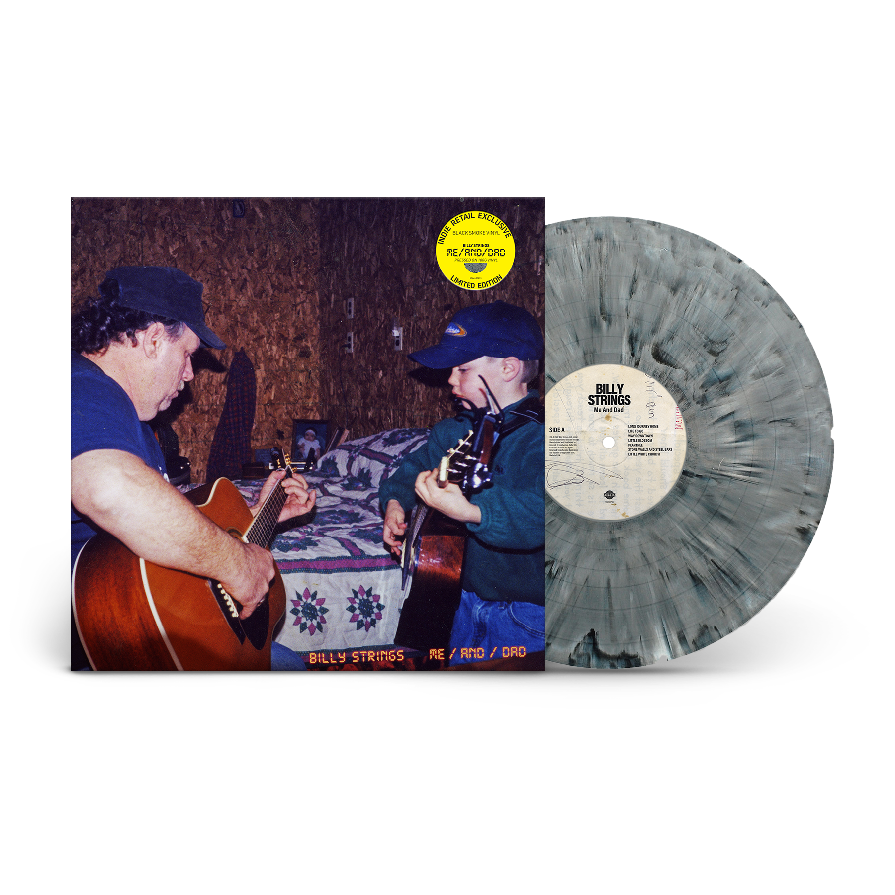 Billy Strings - Me / And / Dad [LP - Black Smoke]