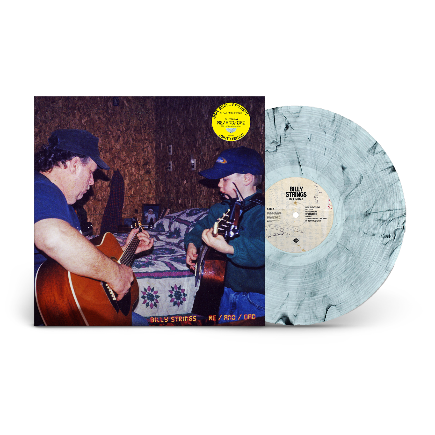 Billy Strings - Me / And / Dad [LP - Clear Smoke]