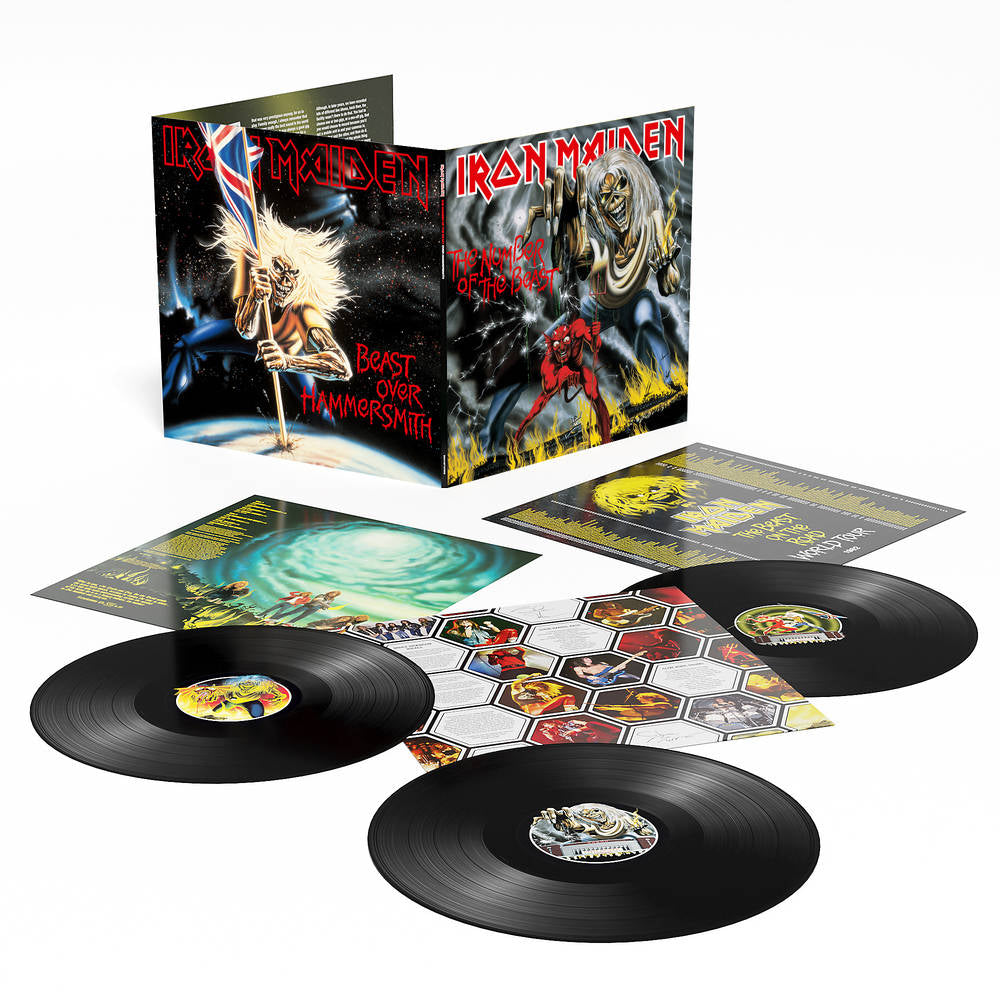 Iron Maiden - Number Of The Beast/Beast Over Hammersmith [3xLP]