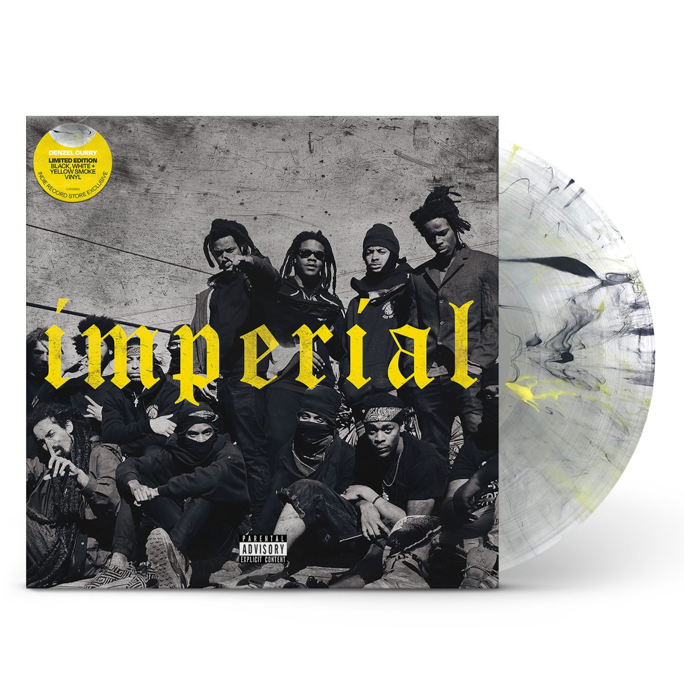 Denzel Curry - Imperial [LP - Black/White/Yellow Smoke]