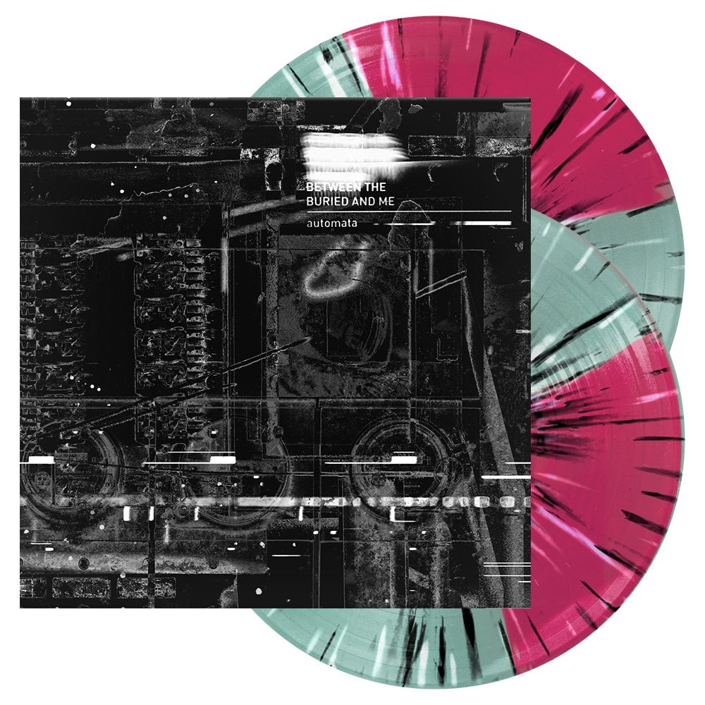 Between The Buried And Me - Automata (5 Year Anniversary) [2xLP - Electric Blue + Neon Magenta Quad w/ Black + White Splatter]