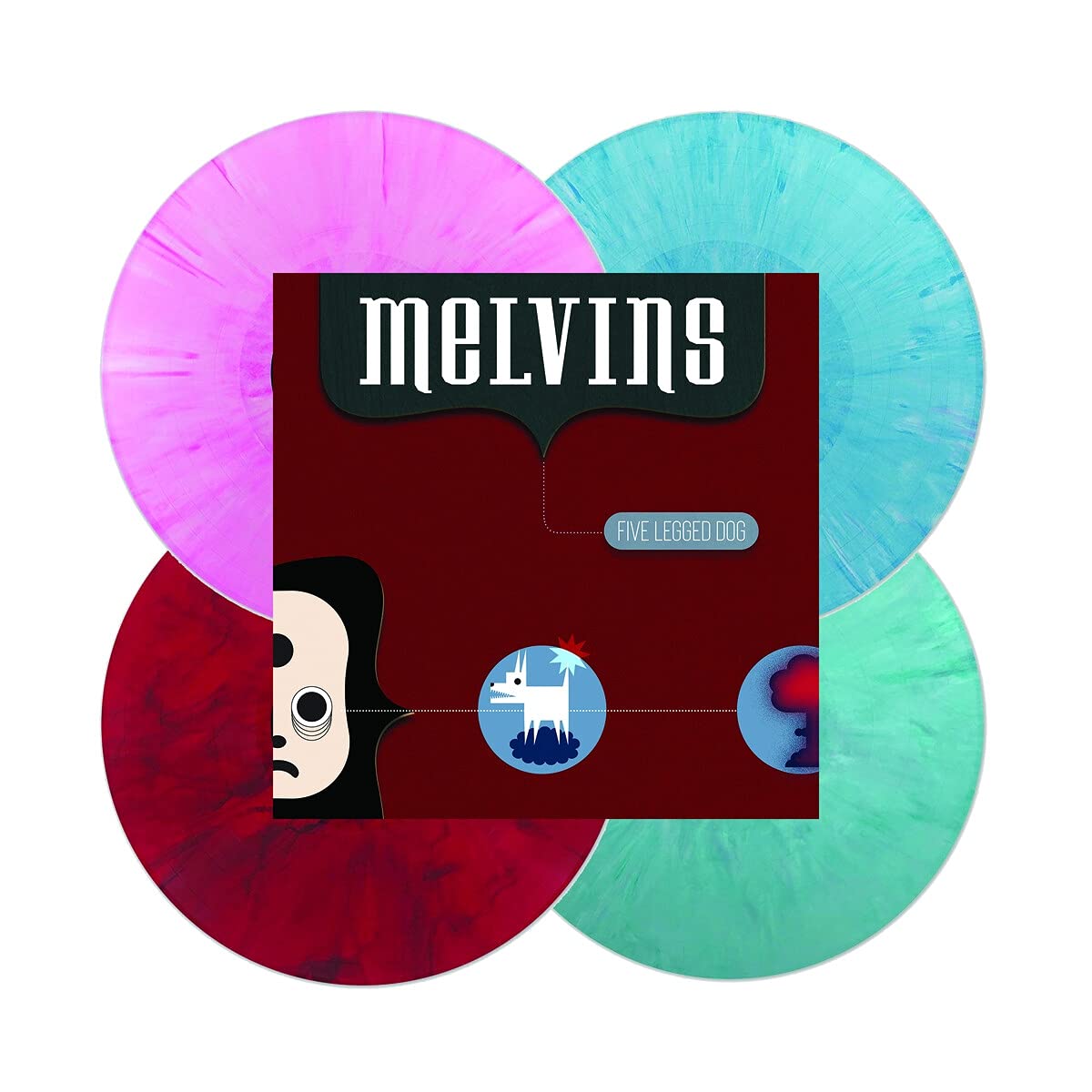Melvins - Five Legged Dog [4xLP - Color]
