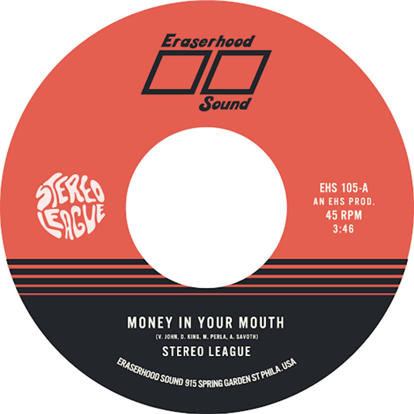 Stereo League - Money In Your Mouth / Miss Me [7" - Coke Bottle Clear]