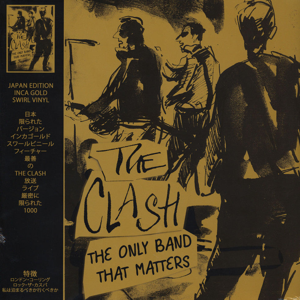 Clash, The - The Only Band That Matters [LP - Gold Swirl]