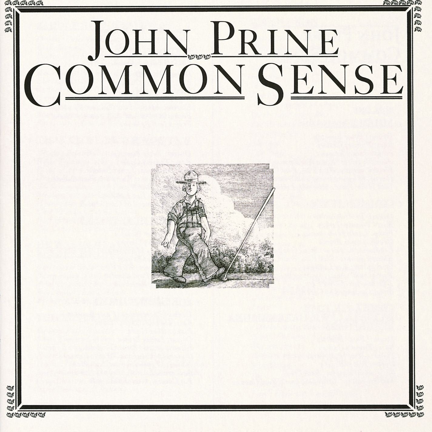 John Prine - Common Sense [LP]