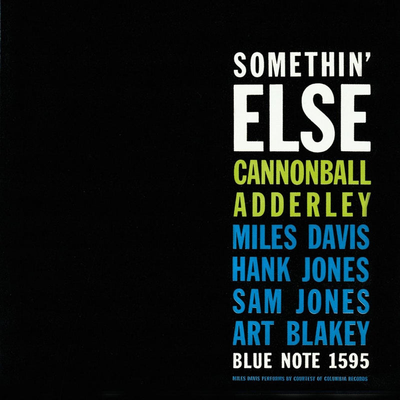Cannonball Adderley - Somethin' Else [LP - 180g]