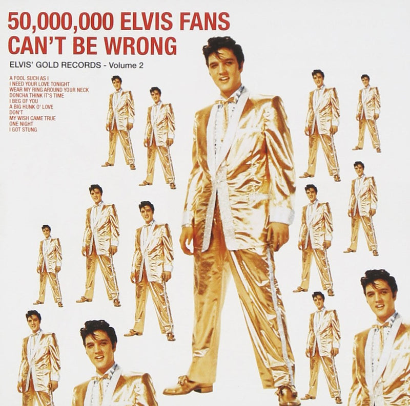 Elvis Presley - 50,000 Elvis Fans Can't Be Wrong [LP]