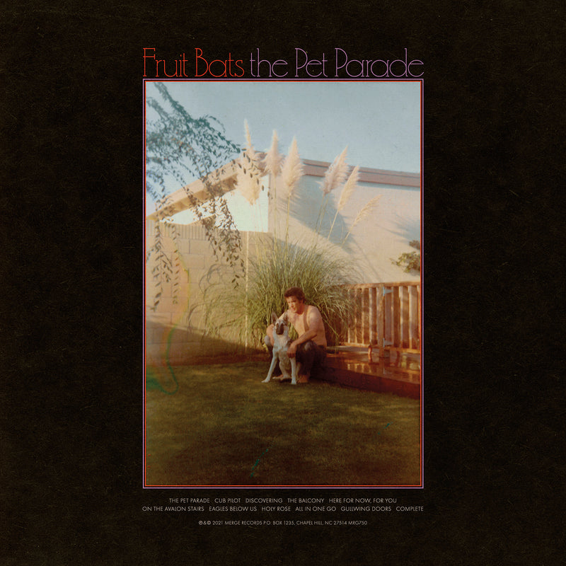 Fruit Bats - The Pet Parade [LP - Clear w/ Red & Black Swirl]
