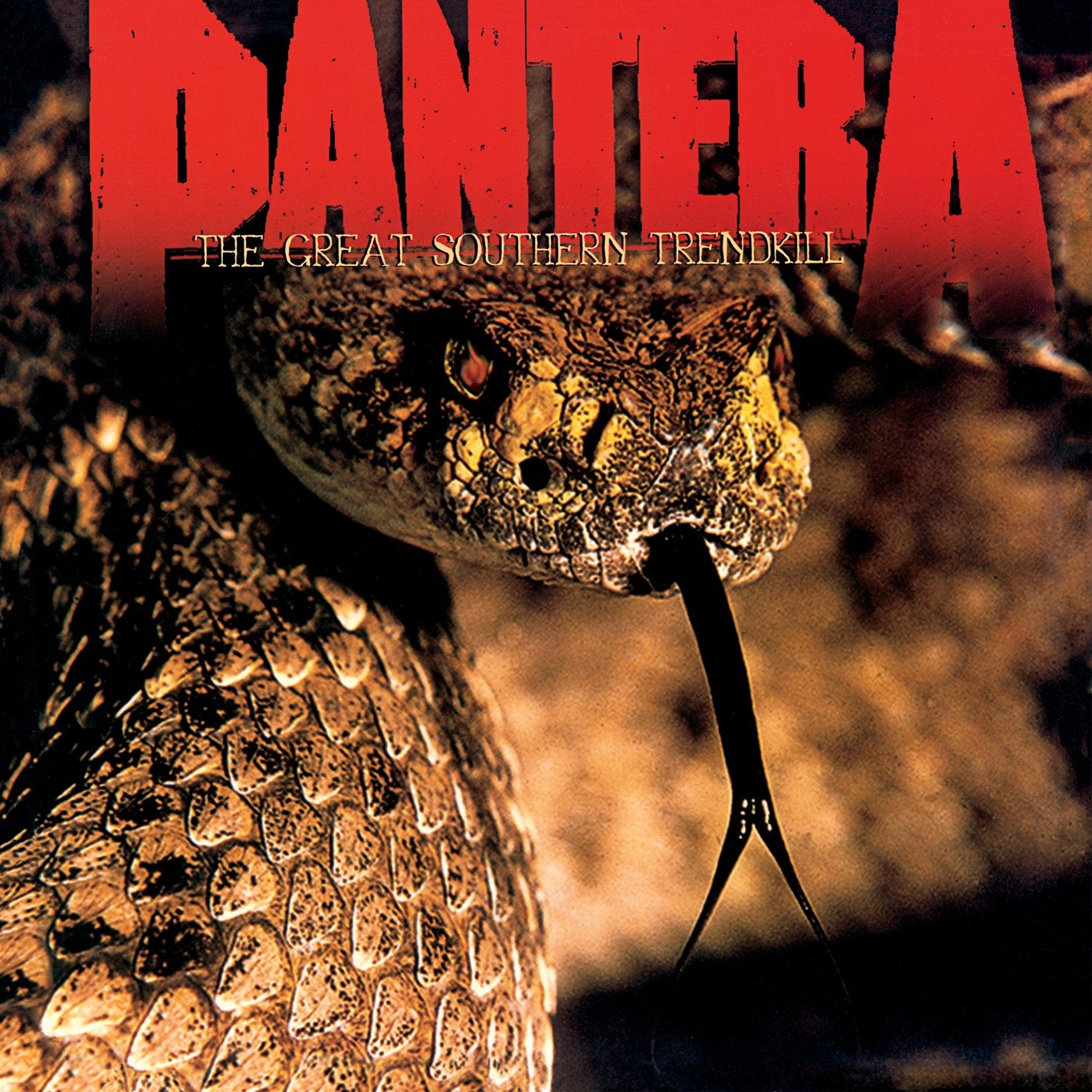 Pantera - The Great Southern Trendkill [LP - White/Sandblasted Orange Marble]