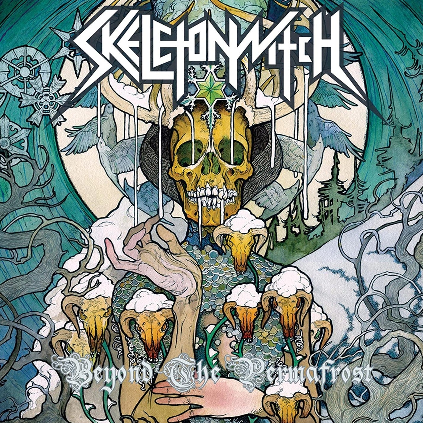 Skeletonwitch - Beyond The Permafrost [LP - Yellow w/ Splatter]