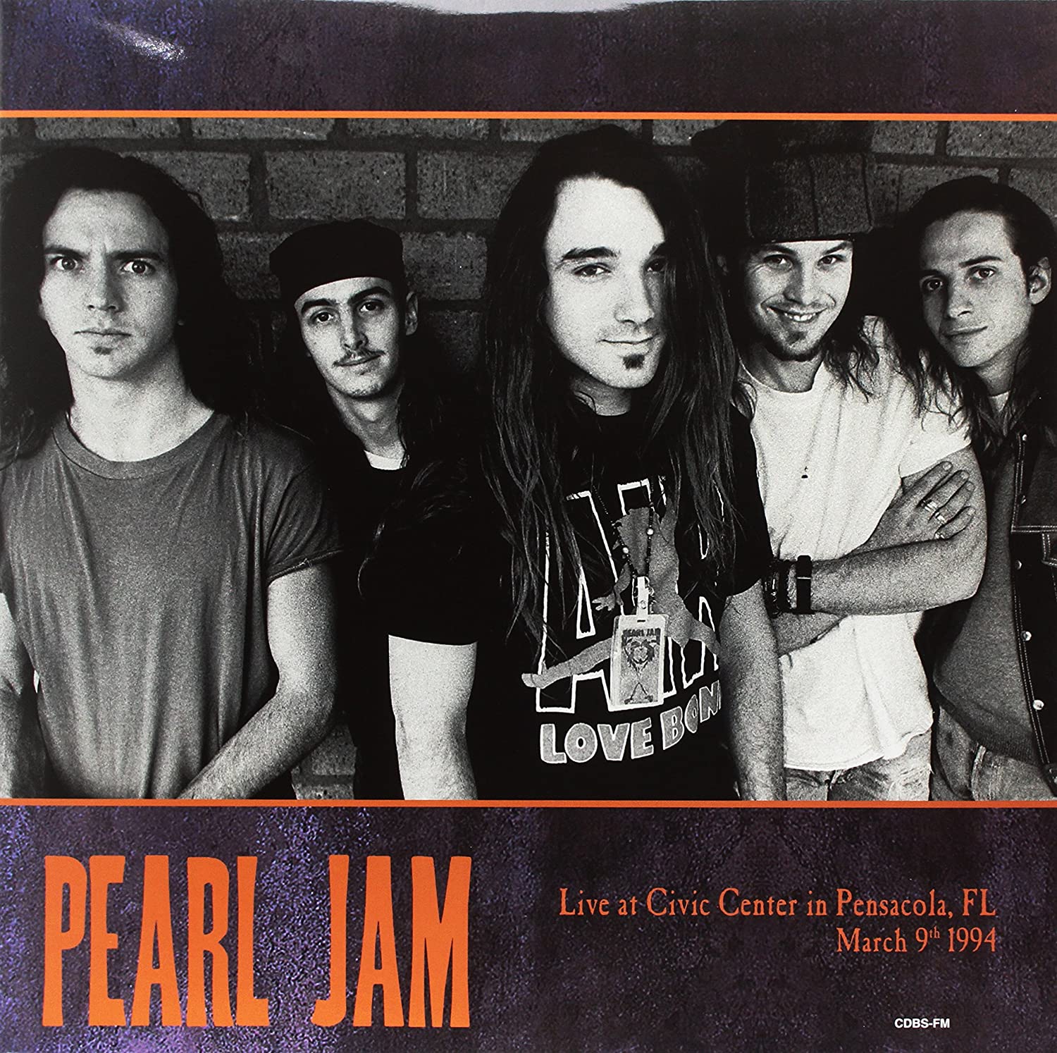 Pearl Jam - Live At Civic Center in Pensacola, FL March 9, 1994 [2xLP - Yellow]