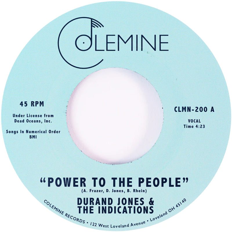 Durand Jones & The Indications - Power To The People [7"]