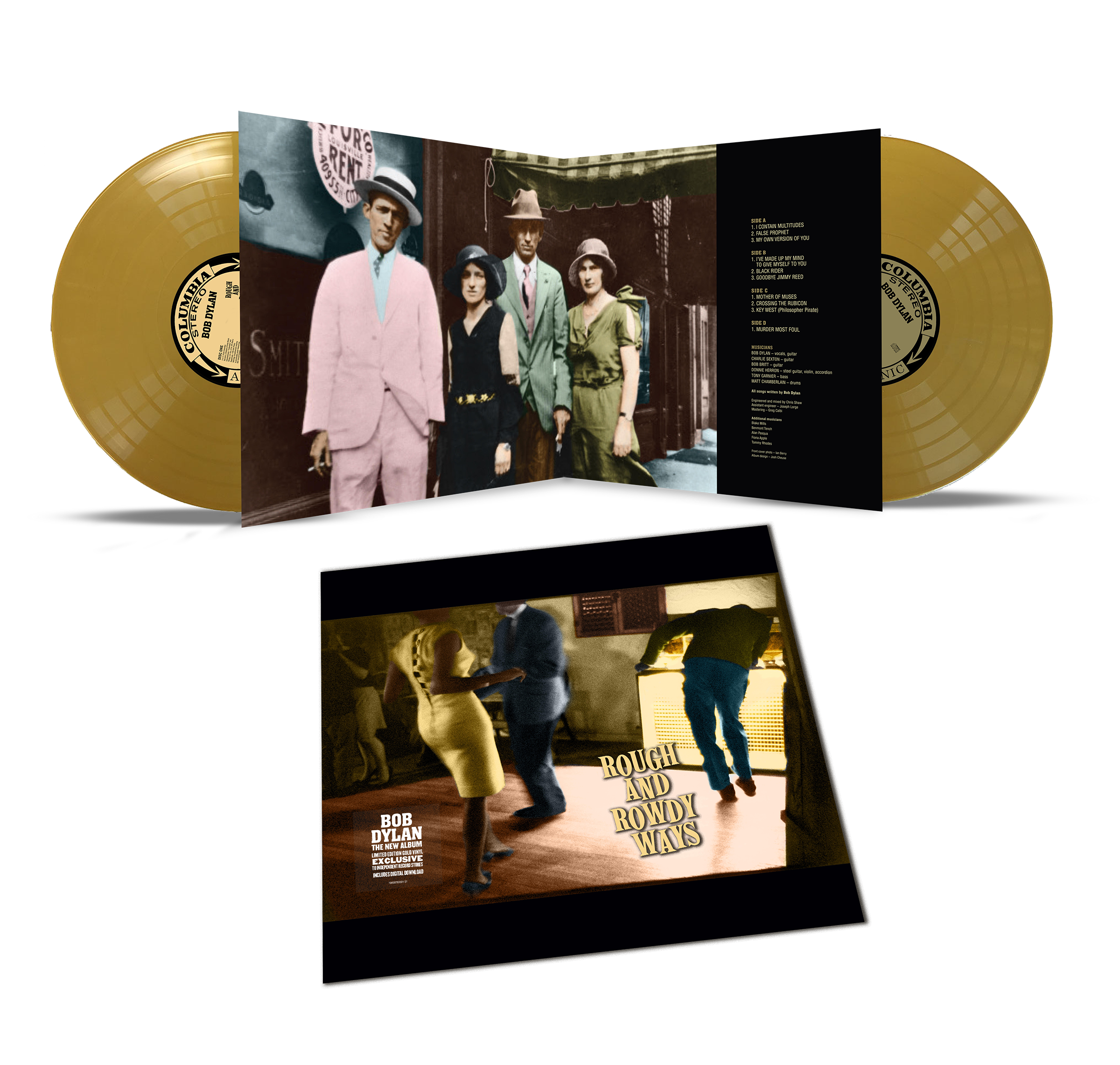 Bob Dylan - Rough And Rowdy Ways [2xLP - Gold]