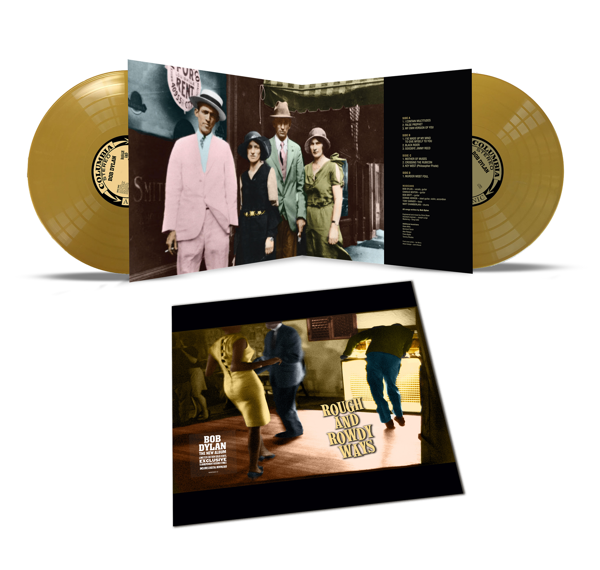 Bob Dylan - Rough And Rowdy Ways [2xLP - Gold]