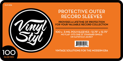 Vinyl Styl Outer Sleeves [3mil 100ct]