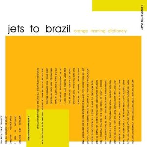 Jets To Brazil - Orange Rhyming Dictionary [2xLP]