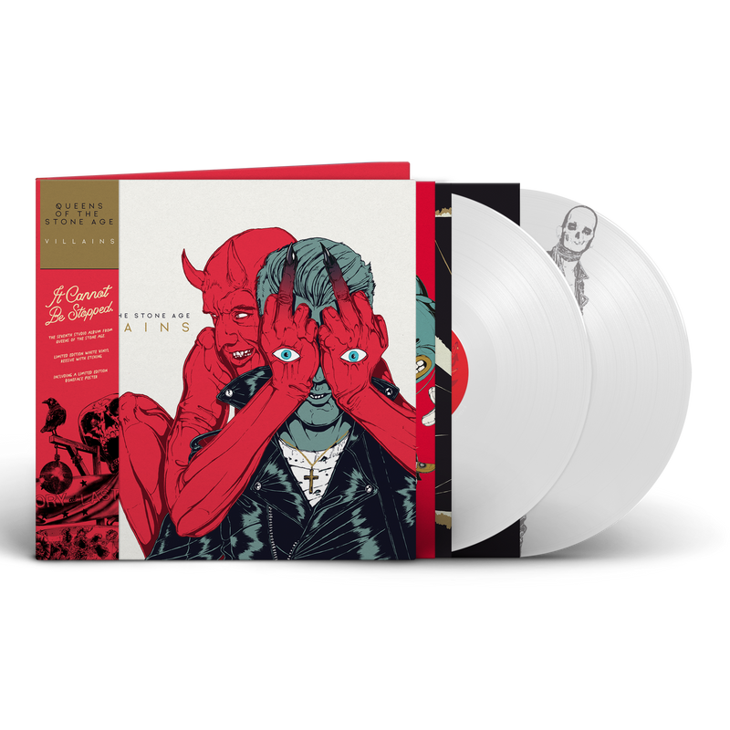 Queens Of The Stone Age - Villains [2xLP - Opaque White]