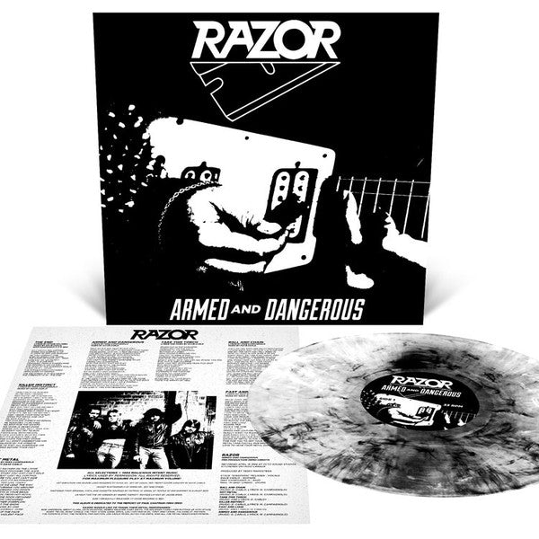 Razor - Armed & Dangerous  [LP - White/Black Galaxy Merge]