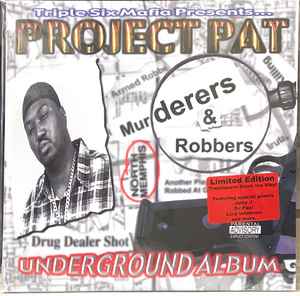 Project Pat - Murderers & Robbers [LP - Translucent Black Ice]