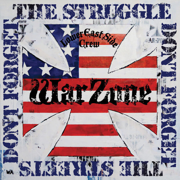 Warzone - Don't Forget The Struggle Don't Forget The Streets [LP - Translucent Red]