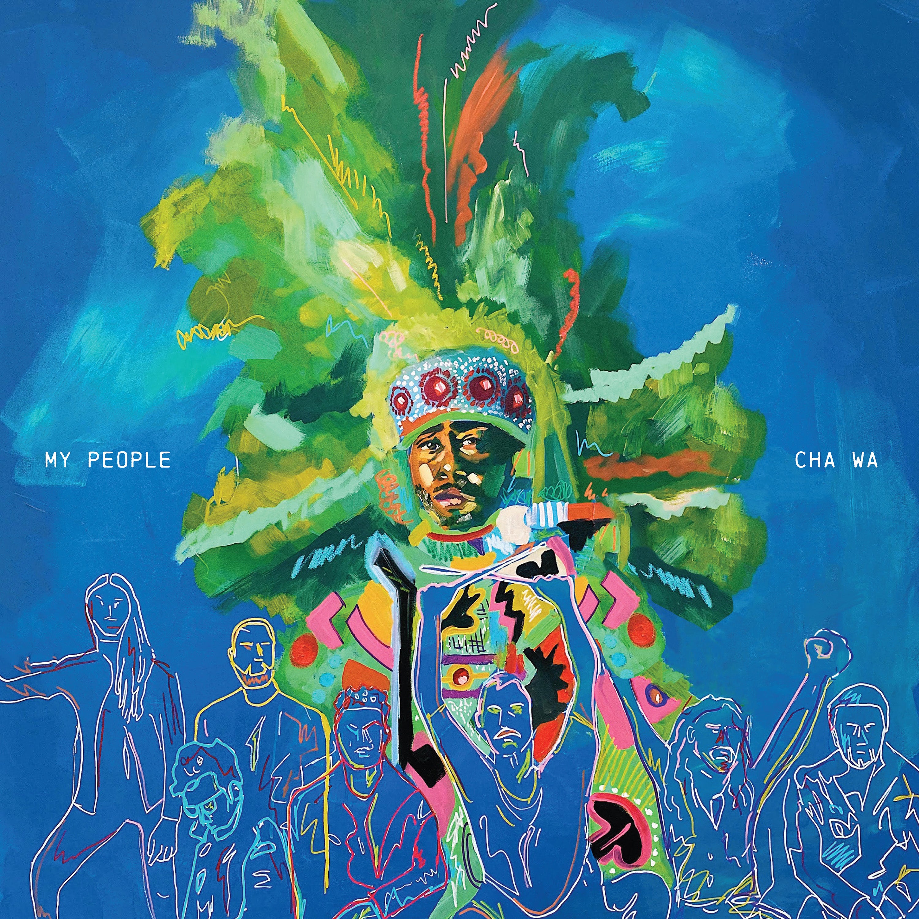 Cha Wa - My People [LP - Mardi Gras Splatter]
