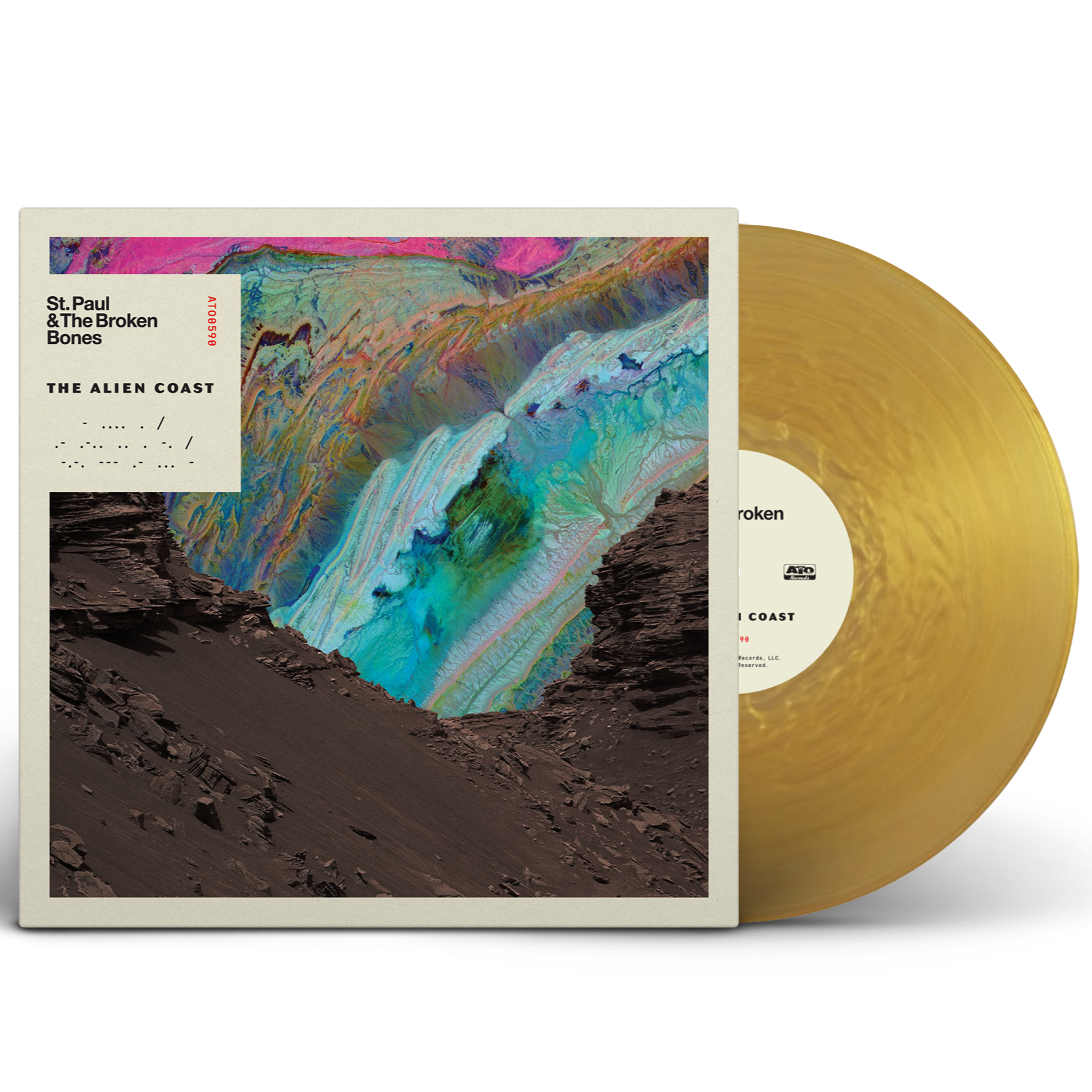 St. Paul & The Broken Bones - The Alien Coast [LP - Gold Nugget]