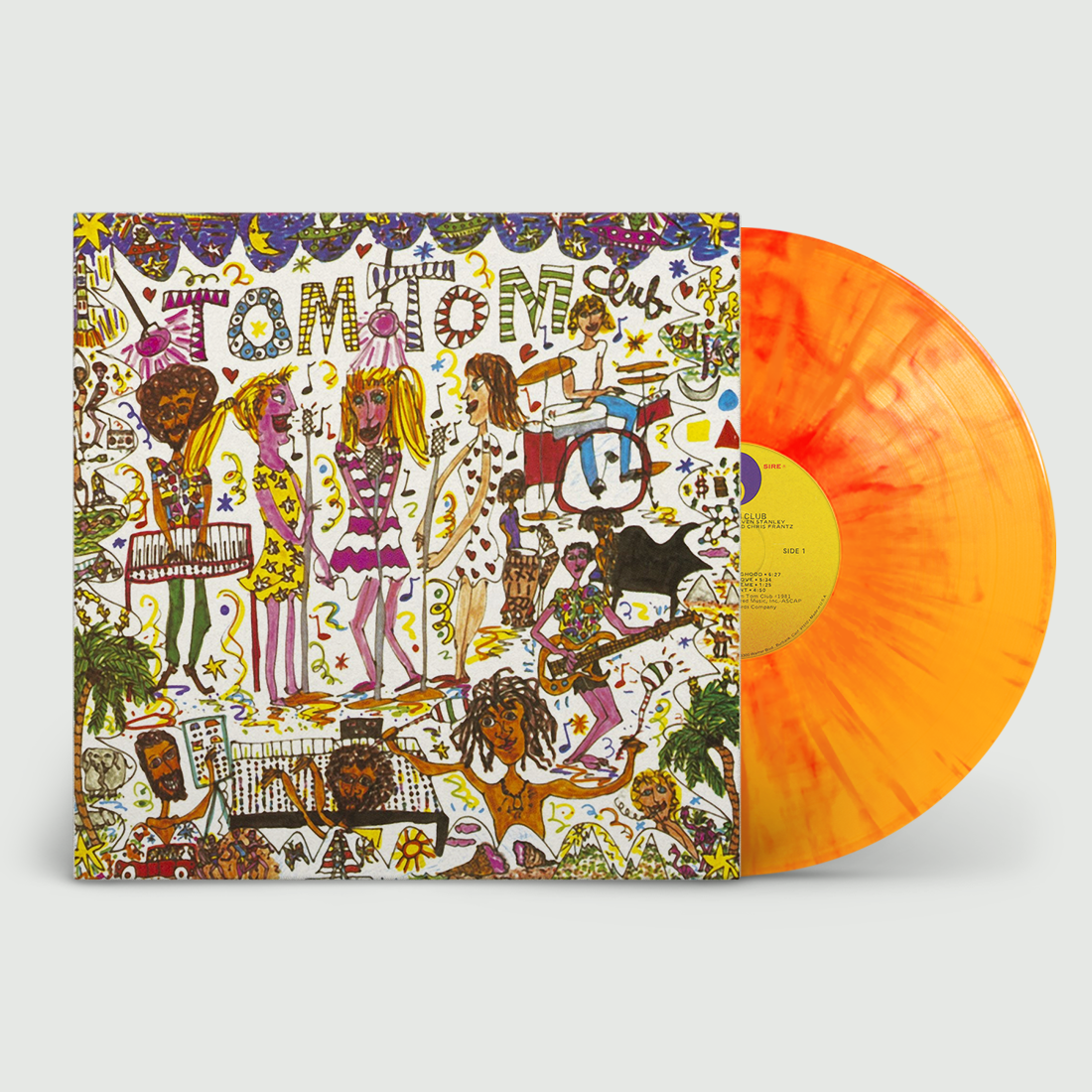 Tom Tom Club - Tom Tom Club [LP - Tropical Yellow & Red]