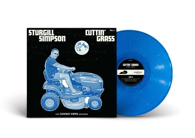 Sturgill Simpson - Cuttin' Grass Vol. 2 (Cowboy Arms Sessions) [LP - Blue w/ White Swirl]