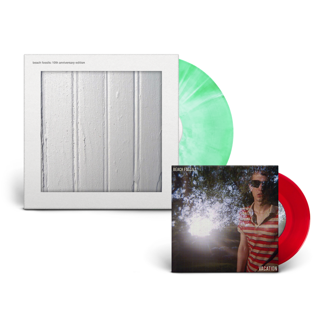 Beach Fossils - Beach Fossils (10th Anniversary) [LP + 7" - Seafoam Swirl/Cherry Red]