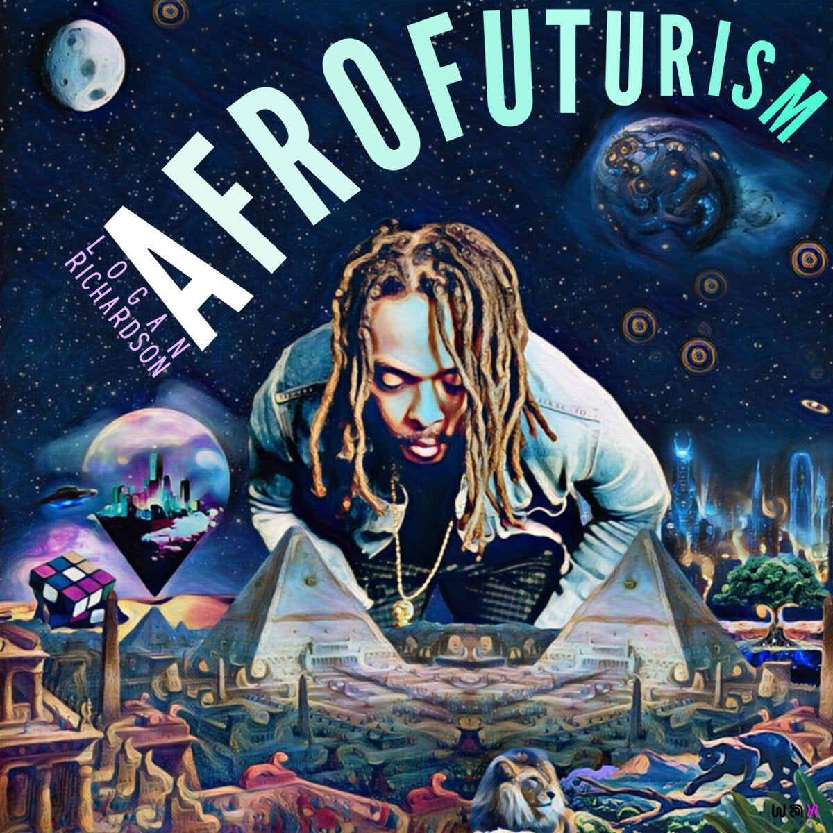 Logan Richardson - Afrofuturism [2xLP - Purple Splatter]