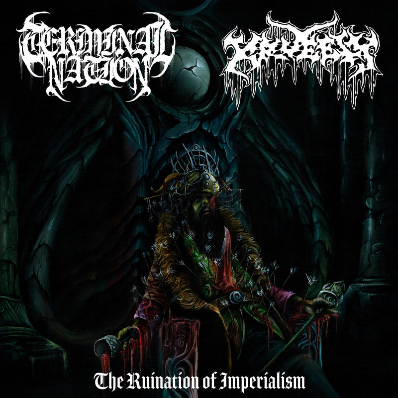 Terminal Nation/Kruelty - The Ruination Of Imperialism [LP - Splatter]