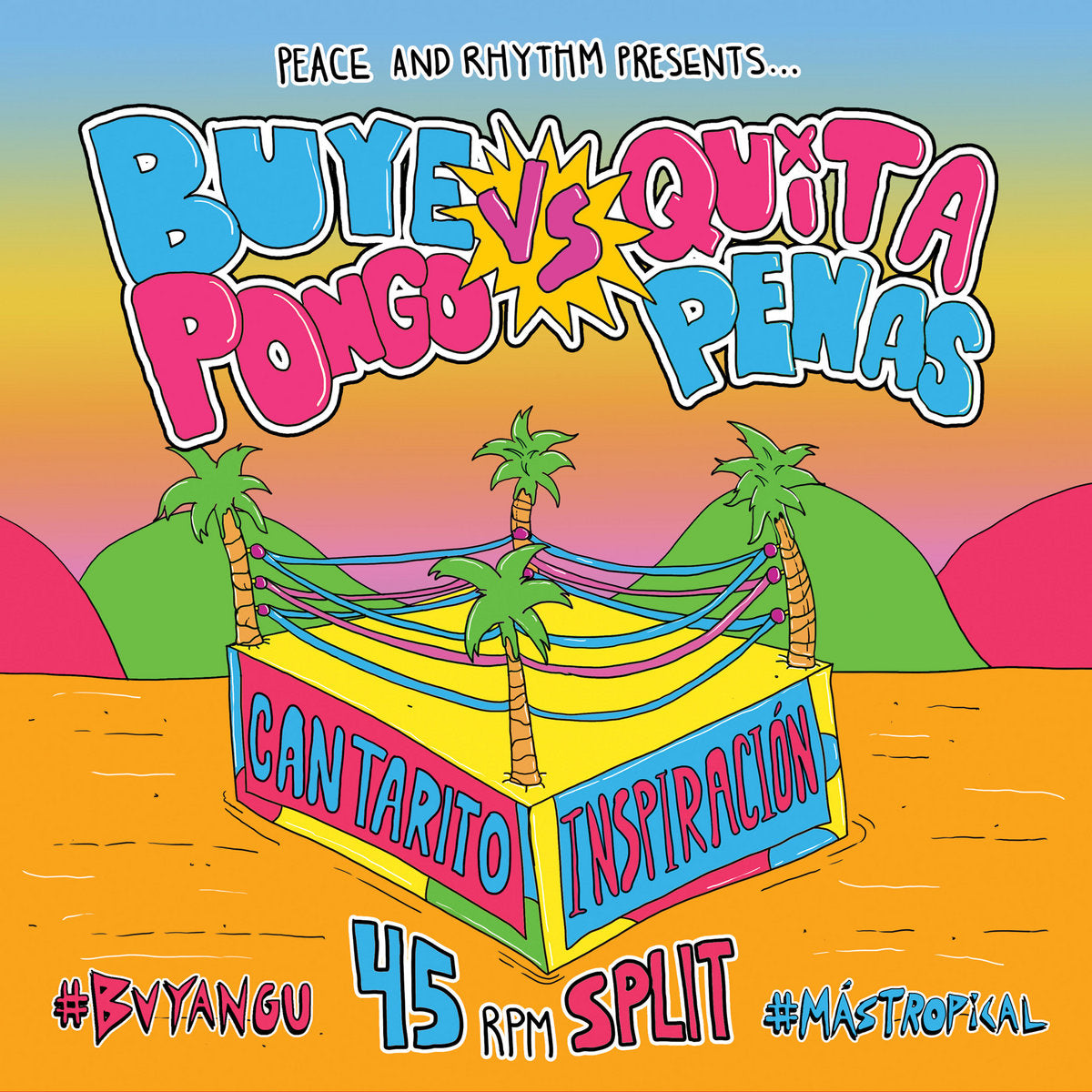 Buyepongo & Quitapenas - Buyepongo vs. Quitapenas [7"]