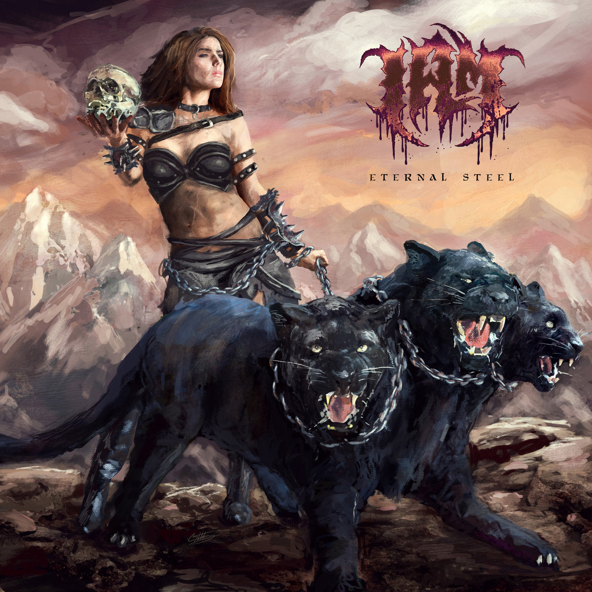 I Am - Eternal Steel [LP - Violet/Baby Pink/Silver]