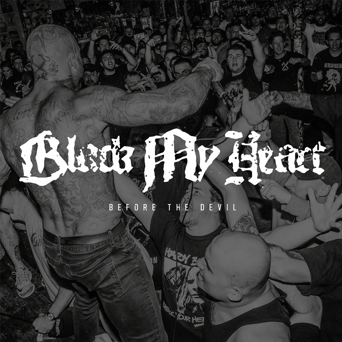 Black My Heart - Before The Devil [LP - Clear w/Black/Red/Orange & Yellow Splatter]