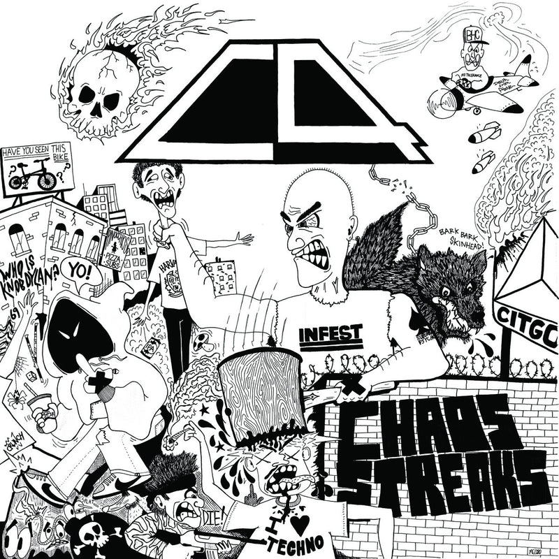 C4 - Chaos Streaks [LP - Gusher Poop with Corn Kernel Splatter]