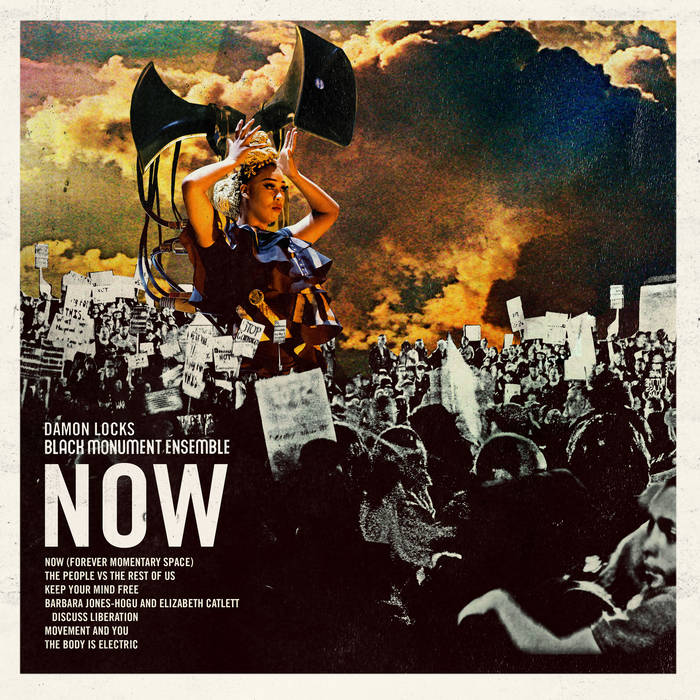 Damon Locks Black Monument Ensemble - NOW [LP - Crimson/Black]