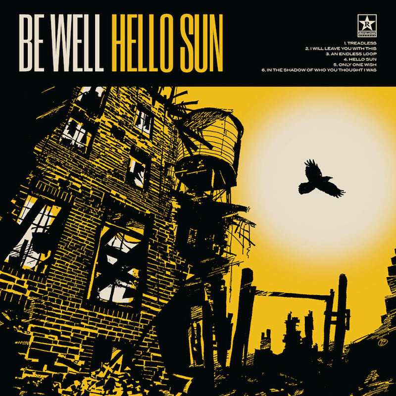 Be Well - Hello Sun [LP - White W/ Black & Yellow Splatter]