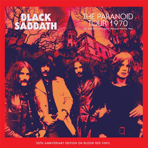 Black Sabbath - The Paranoid Tour 1970 [LP - Blood Red]
