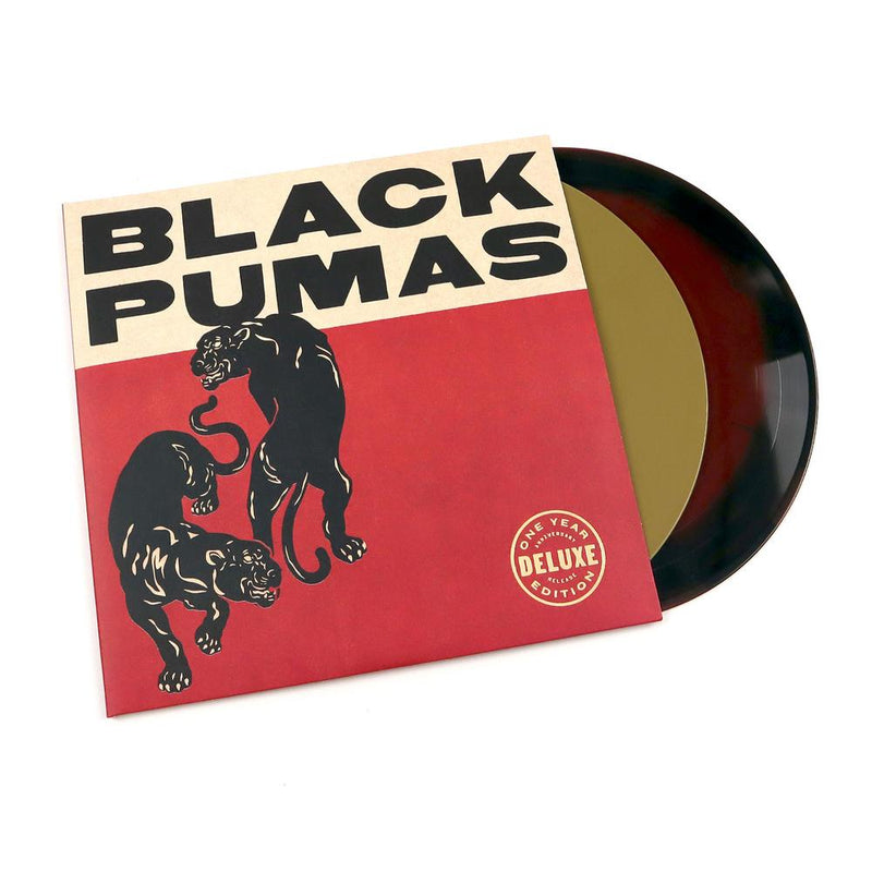 Black Pumas - Black Pumas (Deluxe) [LP - Red/Black/Gold]