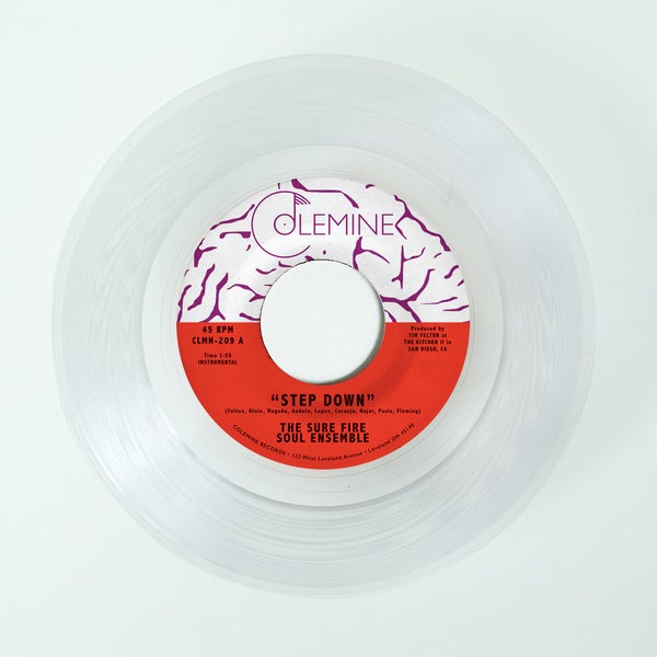 Sure Fire Soul Ensemble, The - Step Down [7" - Clear]