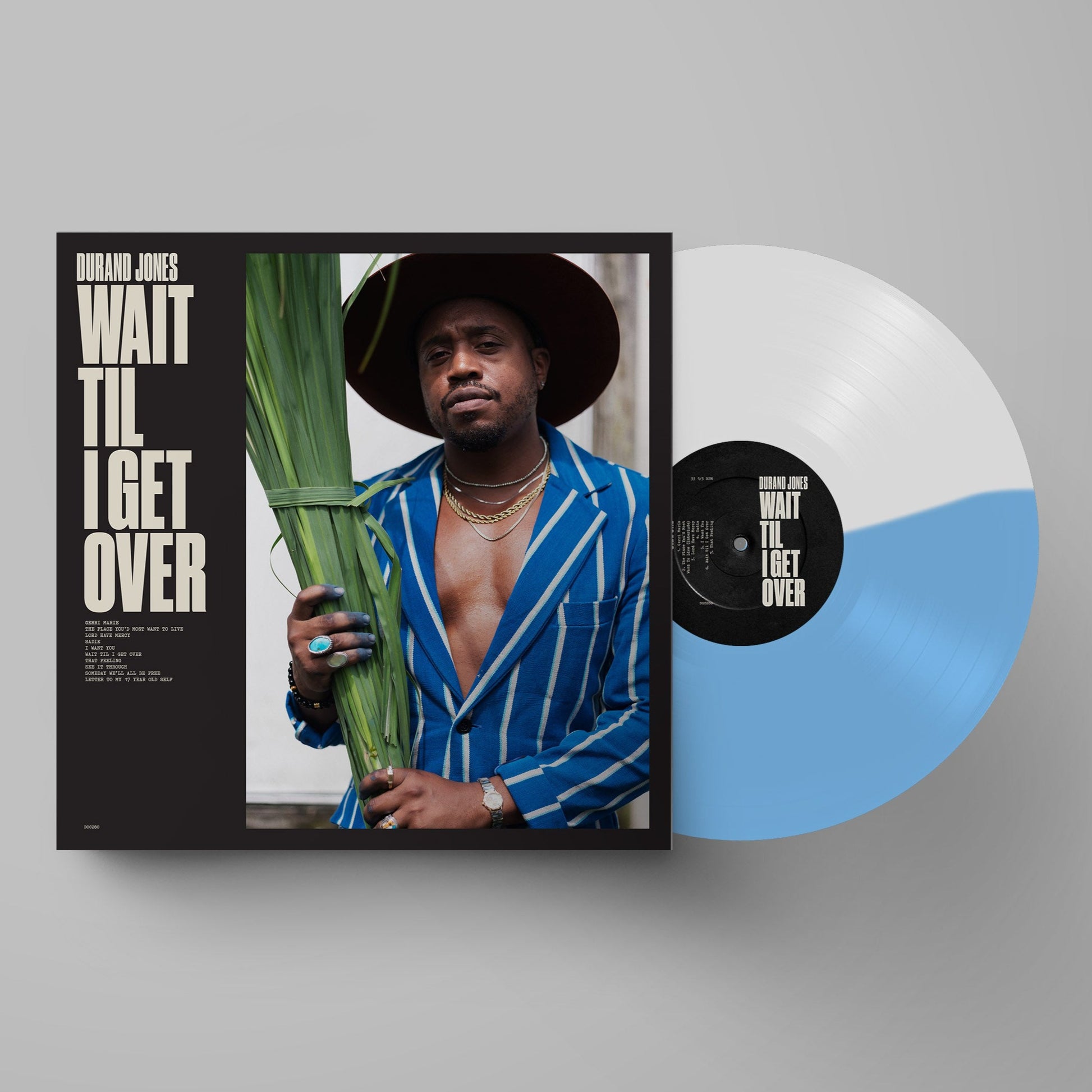 Durand Jones - Wait Til I Get Over [LP - White/Baby Blue]