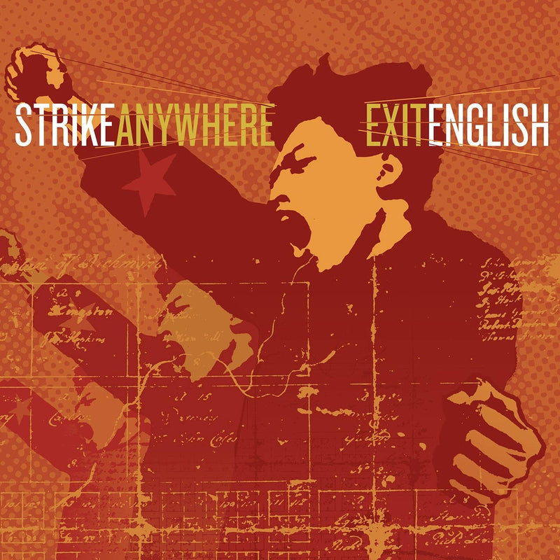 Strike Anywhere - Exit English [LP - Clear / Black]
